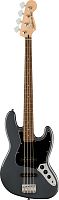 FENDER SQUIER Affinity 2021 Jazz Bass LRL Charcoal Frost Metallic